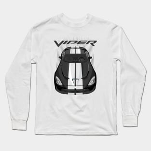 Viper SRT-black and white Long Sleeve T-Shirt